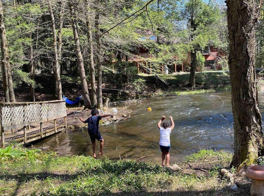 Peaceful Gateway To Island Creek Cottage East Stroudsburg Eksteriør billede