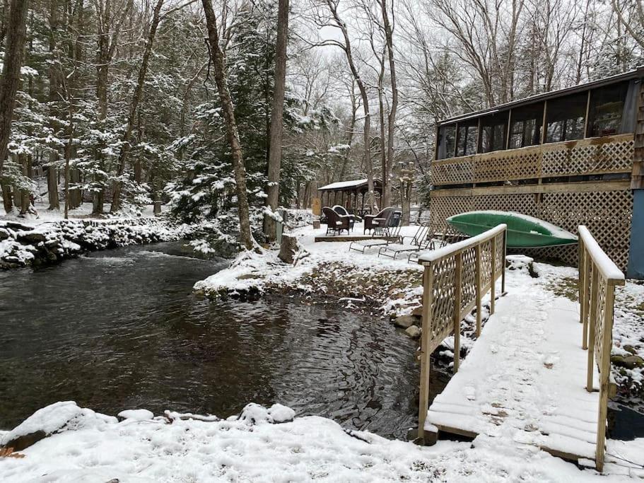 Peaceful Gateway To Island Creek Cottage East Stroudsburg Eksteriør billede