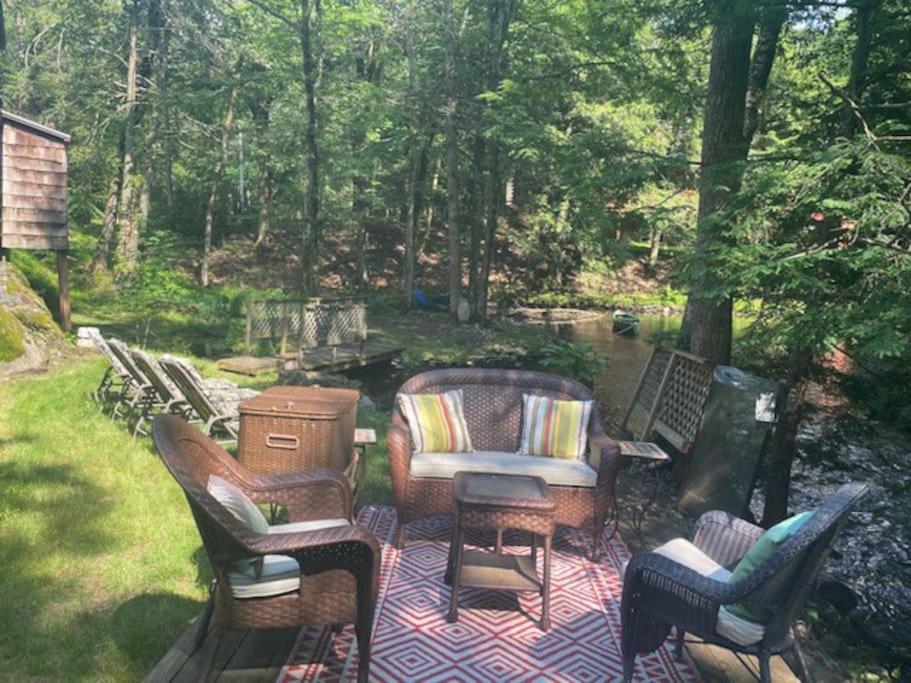 Peaceful Gateway To Island Creek Cottage East Stroudsburg Eksteriør billede